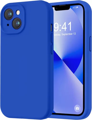 Miniatura 241 de LOVE 3000 Compatible con Funda para iPhone 15, [Cámara de Cobertura Completa de Silicona Suave] [Protección contra Caídas de 8 pies], Forro de Negro