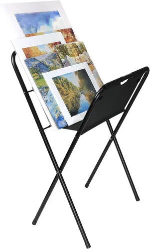 Miniatura 2 de Creative Mark Estante de impresión artística en lienzo mediano – Pantalla plegable portátil para carteles, obras de arte, impresiones, lienzo