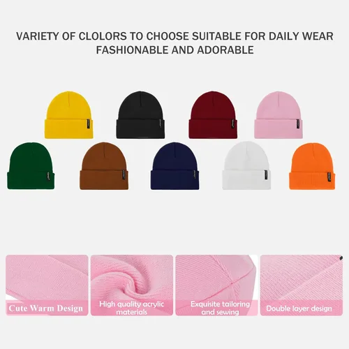 Miniatura 6 de Century Star Gorro de invierno para bebé, gorro de invierno para niños y niñas