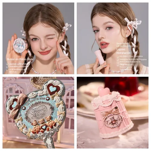 Miniatura 5 de Flower Knows Jan-The Resurgence Vault - Juego de caja de maquillaje, kit de belleza de 13 piezas, incluye paleta de maquillaje, lápices labiales