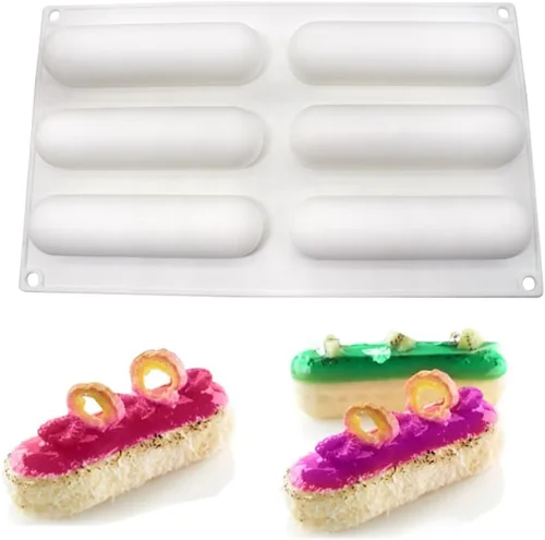 Miniatura 14 de mostsom Moldes de silicona para hornear para pastel de mousse, molde de silicona para chocolate, molde de postre francés para chocolate