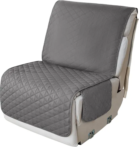 Miniatura 31 de HDCAXKJ Fundas de sofá seccional reclinable 100% impermeable, forma de L, funda de sofá reclinable lavable acolchada suave para mascotas, perro