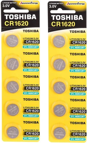 Miniatura 5 de Toshiba CR1620 - Paquete de ampolla resistente a los niños (2 baterías)