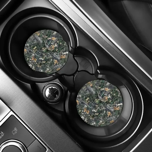 Miniatura 20 de AFPANQZ 250 Years Print Car Coasters for Cup Holders Absorbent Car Accessories 2.8" Car Cup Holder for Women 2 Pack