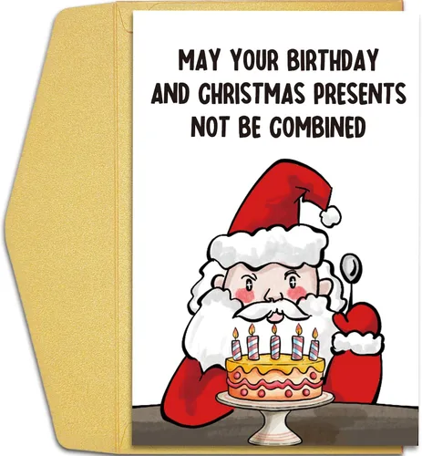 Miniatura 9 de Qiliji Tarjeta de Navidad romántica para él y ella, divertida tarjeta de Navidad para marido, esposa, novio y novia, regalo de tarjeta de Navidad
