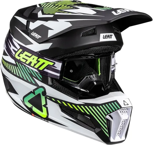 Miniatura 9 de Leatt Casco compuesto Moto 3.5 con kit de gafas 3.5