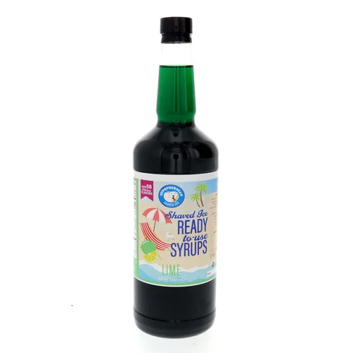 Miniatura 94 de Hypothermias Wild Cherry - Jarabe de sabores de cono de nieve hawaiano listo para usar (128 onzas líquidas), hielo afeitado, 100% azúcar de caña pura