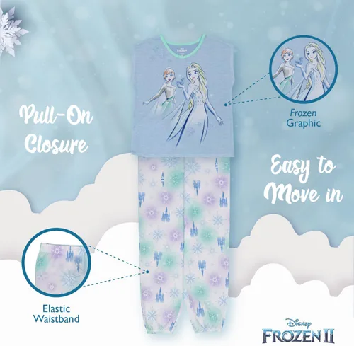 Miniatura 4 de Disney Conjunto de pijama de 3 piezas de Minnie Mouse para niñas Frozen Princesas Minnie Mouse