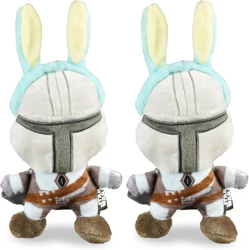Miniatura 12 de STAR WARS FF19495 - Juguete chirriante para mascotas, peluche de Chewbacca Rebel y huevo de Pascua de 6 pulgadas, juguete relleno de Chewbacca