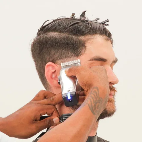 Miniatura 5 de Andis 12660 Profesional Master - Cortadora de pelo con cable/inalámbrica, cortadora de pelo con hoja de acero al carbono ajustable para corte