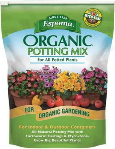 Miniatura 7 de Espoma Mezcla orgánica de tierra para macetas, mezcla para macetas totalmente natural para todos los recipientes de interior y exterior, incluyendo