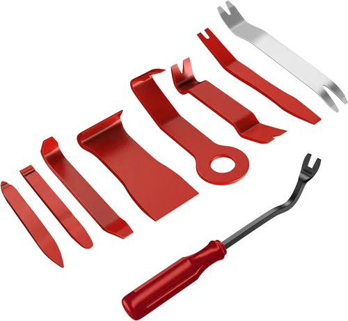Miniatura 20 de GOOACC Kit de herramientas de eliminación de molduras automáticas de 9 piezas, kit de herramientas antiarañazos para el audio del automóvil, kit