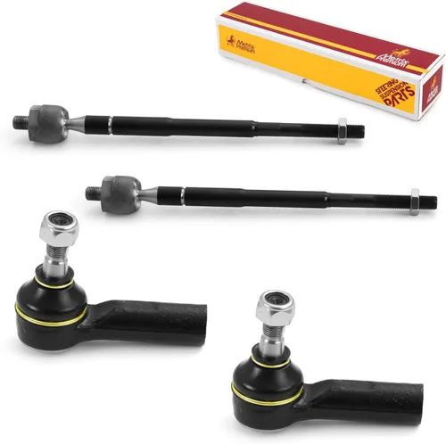Miniatura 234 de Metrix Premium Chassis Parts - Juego de 4 barras de acoplamiento interior y exterior para Audi A3 15-16, Seat Leon 06-20 (México), 09-17 Volkswagen