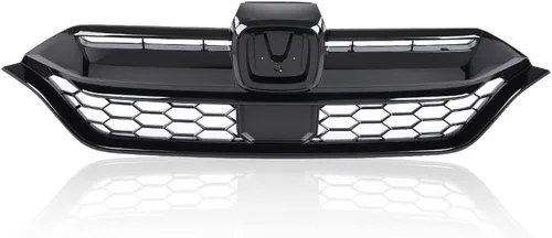 Miniatura 13 de Parrilla delantera superior e inferior cromada compatible con Honda CR-V 2007 2008 2009
