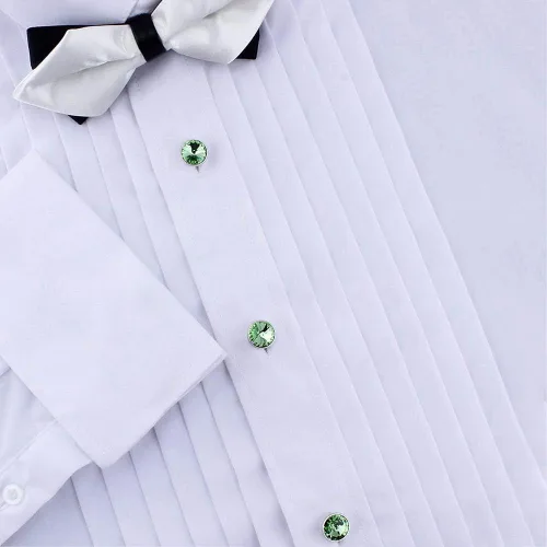 Miniatura 66 de HAWSON Gemelos para hombre con juego de tachuelas de camisa de 4/6 piezas, caja de regalo, joyería para hombre o accesorios para boda, fiesta