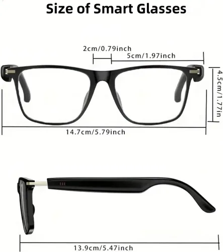 Miniatura 8 de AI Smart Glasses with ChatGPT, Bluetooth Glasses for Women & Men, Free App, AI Translation Glasses with 164 Languages, Photochromic Lenses