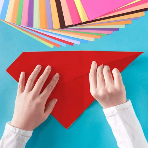 Miniatura 5 de 25 hojas de papel de cartulina roja, cartulina de 8.5 x 11 pulgadas para Cricut, papel de construcción grueso para hacer tarjetas, álbumes de Rojo