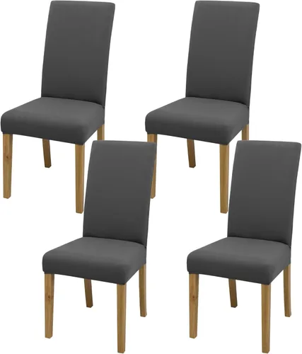 Miniatura 22 de BIETYONE - Fundas para sillas de comedor, juego de 2 fundas para sillas de comedor o cocina, lavables, protectoras, para sillas Parsons