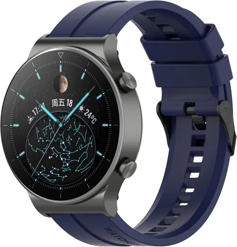 Miniatura 20 de FitTurn Band Compatible with Huawei Watch 5 4 Pro/GT 6 5 4 3 2 Pro/GT 2e/GT 6 5 4 46mm/GT2 46mm/GT Active/ Replacement Straps Silicone Bands