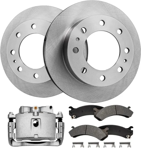 Miniatura 49 de Detroit Axle - Rotores de freno para Ford Mustang 2015 2016 2017 2018 2019 2020 2021 2022 2023 Rotores de freno de disco 2016 2017 2018 2019