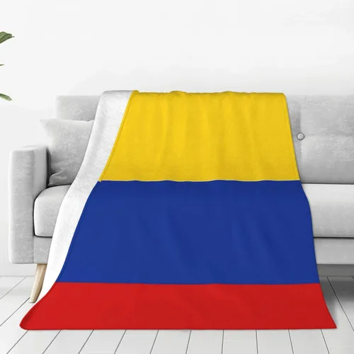 Miniatura 25 de Bonita manta de bandera de Costa Rica súper suave de 60 x 50 pulgadas para cama, sofá, silla, campamento, sala de estar y oficina Bandera de Costa