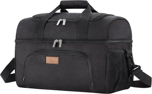 Miniatura 11 de Lifewit - Bolsa térmica aislada, hielera grande impermeable para 32/48 latas, bolsa de hielo portátil ligera de doble capa con lados suaves
