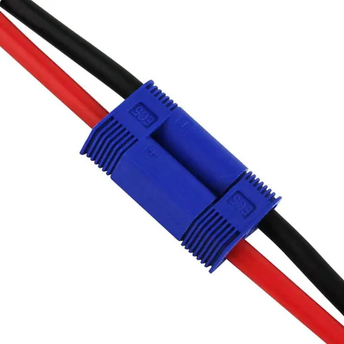 Miniatura 2 de 5 pares EC5 0.197 in macho hembra banana conector con 12awg alambre de silicona 3.9 in RC Hobby Lipo batería (paquete de 5)