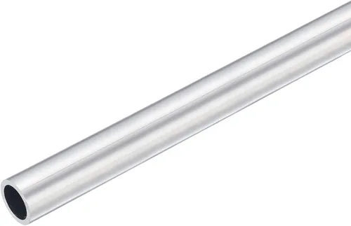 Miniatura 26 de uxcell Tubo redondo de aluminio 6063 0.157 in OD 0.118 in diámetro interior 11.811 in longitud tubería