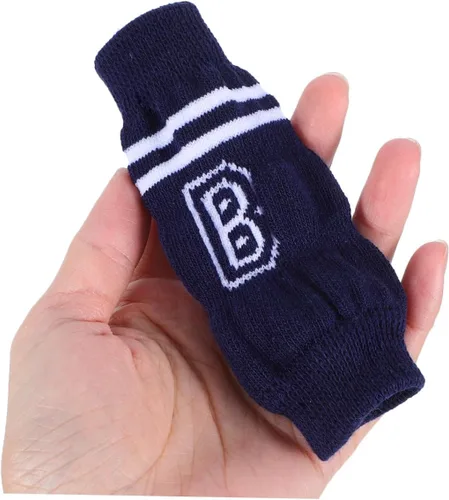 Miniatura 4 de 4pcs Dog Elbow Support Sleeves Knitted Leg Warmers Warm Hock Covers for Dogs Pet Elbow Protector Easy Cleaning