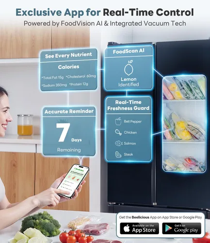 Miniatura 9 de DualCore CVS101 - Sellador al vacío de cámara para líquidos y Sous Vide, zonas de vacío dobles de 6L y abrazadera de bolsa extra ancha, 4 bombas