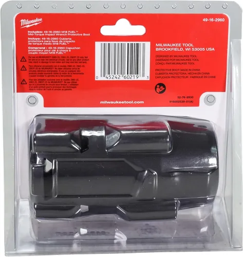 Miniatura 4 de Milwaukee 49-16-2960 M18 Fuel Llave de impacto de torsión media con bota protectora de goma