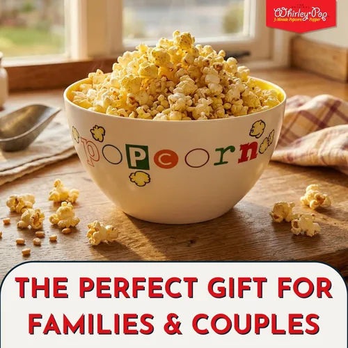 Miniatura 5 de Popcorn Fun Time Bowl – Tazón de plástico para palomitas de maíz de 6 cuartos con impresión colorida – Plato de aperitivos de noche de cine