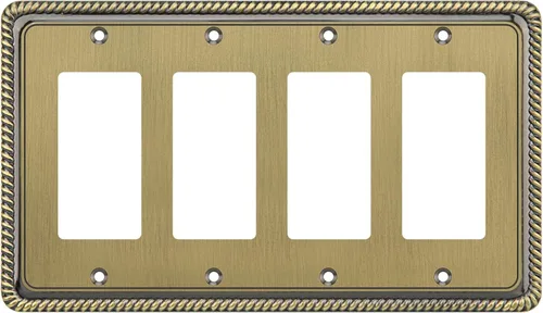 Miniatura 54 de Henne Bery Placa Decorativa de Pared con Borde de Cuerda Placa de Interruptor Cubierta de Tomacorriente