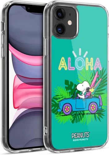 Miniatura 31 de Head Case Designs Peanuts Tropical Surf Snoopy Aloha Disco Gel Funda con licencia oficial [protección de grado militar] compatible con Apple iPhone
