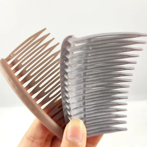 Miniatura 3 de 12 peines laterales para mujer, peinetas de peluquería para peinar, elegantes peines para uso doméstico, adecuados para todo tipo de cabello, peines