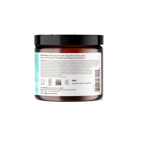 Miniatura 2 de Everyone Hair Care Super Scalp Scrub - Menta y árbol de té, botella de 8 onzas líquidas, exfoliante para el cuero cabelludo, exfoliante suave