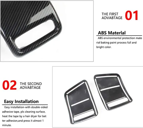 Miniatura 4 de luz trasera lámpara cubierta TRIM marco para Dodge Ram 1500 2019+