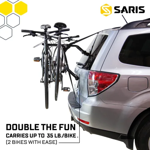 Miniatura 8 de Saris Guardian - Portabicicletas para maletero – Portabicicletas sin enganche para coche, sedán, hatchback, SUV, camioneta, montaje plegable