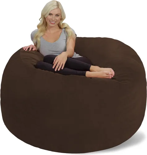 Miniatura 73 de Chill Sack Bean Bag Funda para silla, 3 pies, microgamuza - Oliva