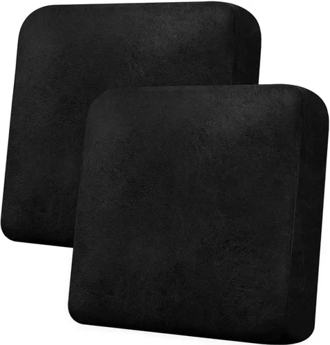Miniatura 64 de Funda de cojín para sofá con aspecto de cuero, 1 unidad, elástica, para sala de estar, funda de cojín individual para sofá, protector de asiento