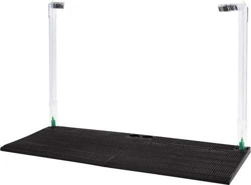 Miniatura 4 de Penn-Plax Filtro de acuario bajo grava para 20 (largo) - 29 galones – Dos placas de 14” x 11.1” – Sistema bajo grava para agua clara y limpia