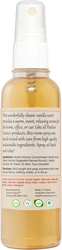 Miniatura 2 de Spray de Vainilla para Ropa de Cama y Habitación, Fragancia Natural para el Hogar Hecha con Aceite Esencial de Vainilla Puro, Perfecto Ambientador