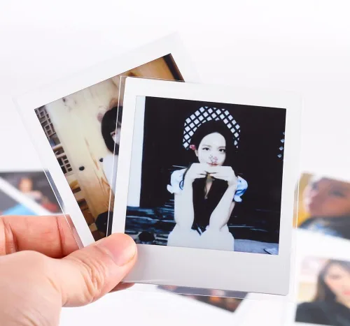 Miniatura 2 de Paquete de 100 fundas polaroid Kpop, funda ultra transparente y gruesa, funda protectora de 200 micrones, funda protectora perfecta para Kpop