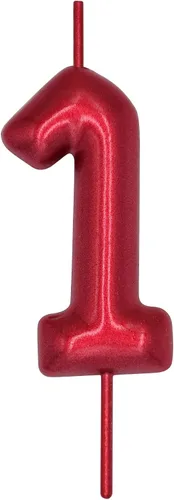 Miniatura 253 de DERVENTA Vela con números de 2.36 pulgadas, decoración perfecta para cumpleaños, brunch, postre, pastel, 1 pieza (número 0 rosa)