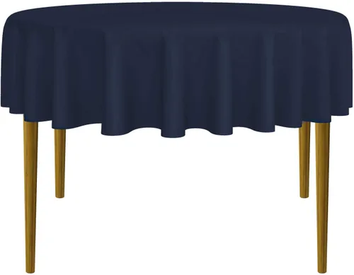 Miniatura 8 de Lann's Linens - 10 manteles redondos de tela de poliéster para bodas/banquetes/restaurantes (varios colores y tamaños)