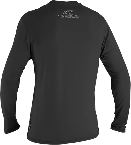 Miniatura 2 de O'Neill Camisetas de protección solar O'Neill Basic Skins UPF 50+ Camiseta de manga larga para hombre Negro