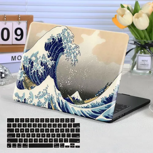 Miniatura 13 de Funut Compatible con Funda para MacBook Air de 13 Pulgadas, Funda Protectora de Plástico Duro Air 13.3 Sin Rayones Funda Rugosa