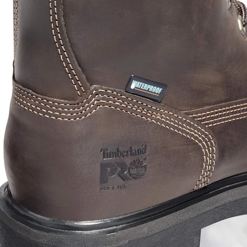 Miniatura 3 de Botas para hombre Timberland PRO 26011, ajuste directo, caña de 8 pulgadas, punta blanda