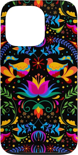 Miniatura 10 de Funda para iPhone 17 de Mexican Heritage Otomi Pride Love Peace Doves