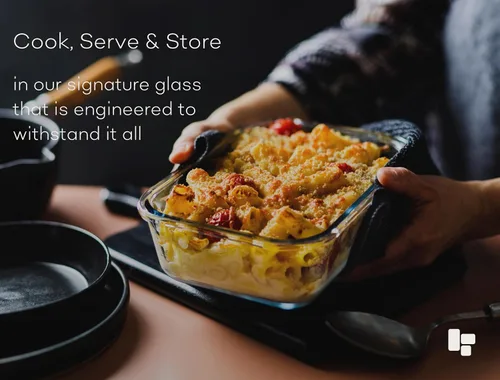 Miniatura 7 de Contenedores grandes de vidrio para almacenamiento de alimentos con tapas, juego de 3 unidades, 52 onzas, 6.4 tazas, recipientes de almacenamiento